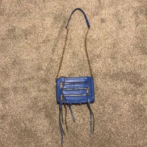 Cobalt blue Rebecca minkoff bag
